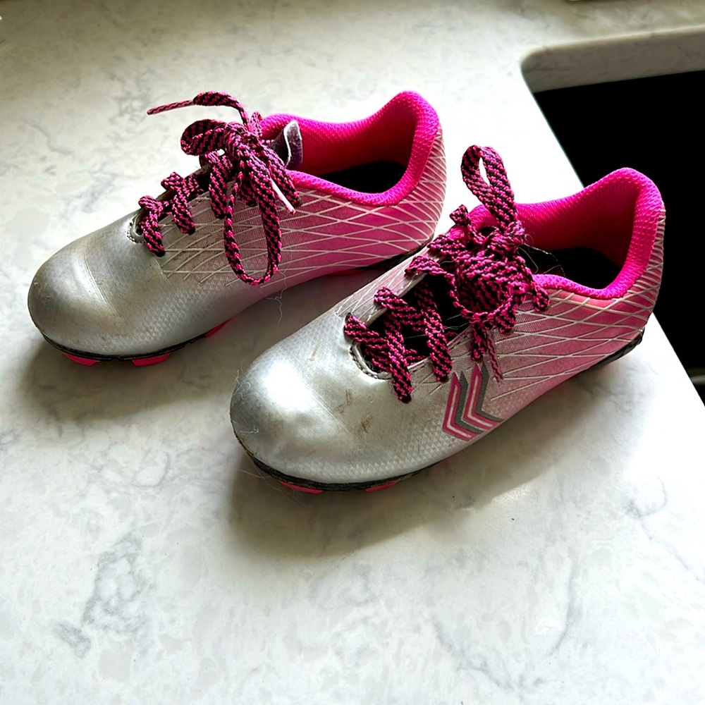 Little girls soccer cleats